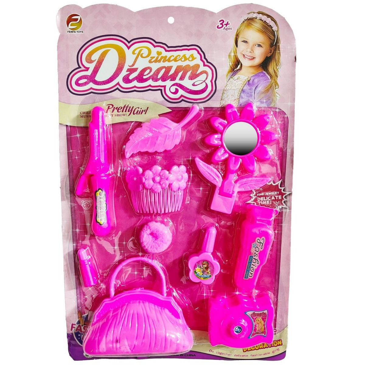 DAYOSHOP - Kit Accesorios Juguetes Niñas Princesa Moda Interactivo