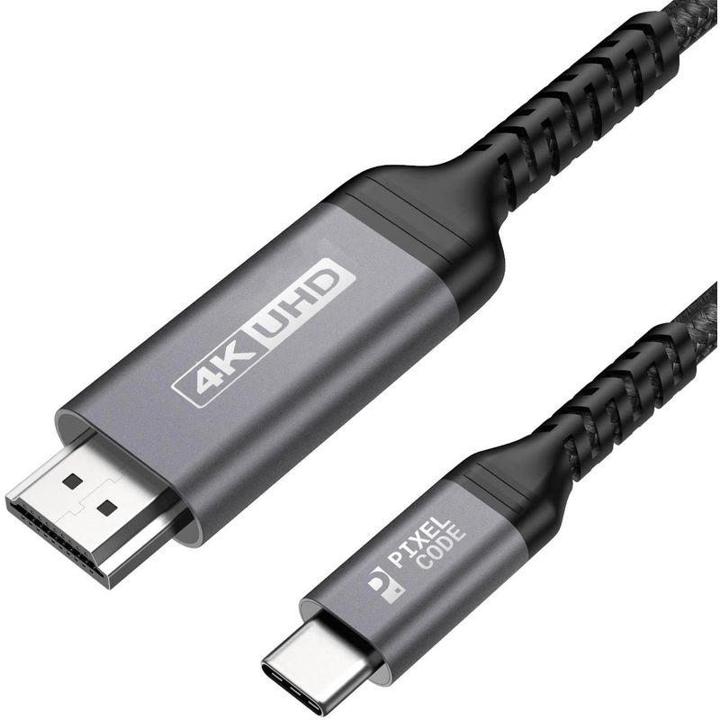 GENERICO - Cable Adaptador Usb C A Hdmi  2Mts 4K HDR Thunderbolt