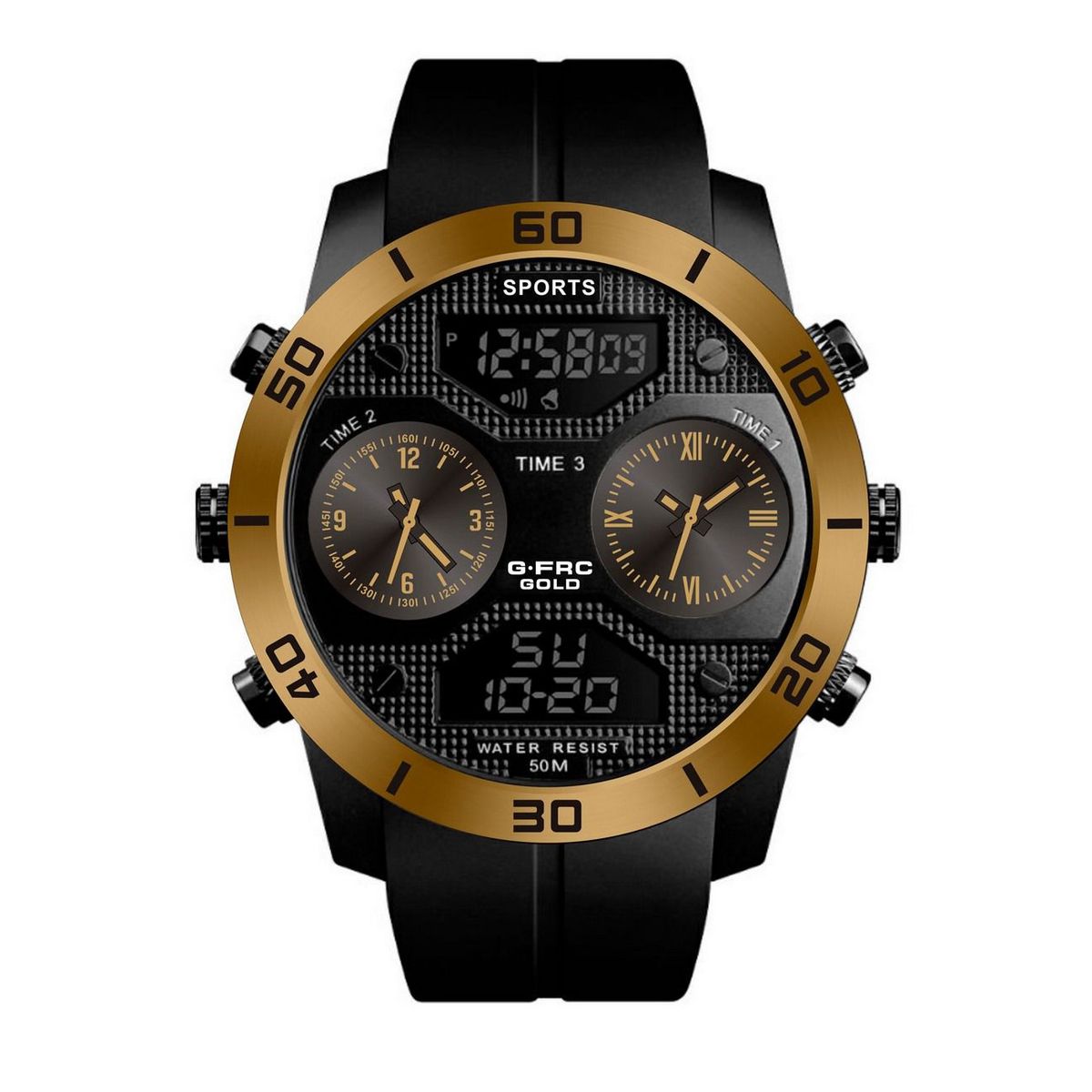 GFORCE - Reloj G-force Original Ak18161 Deportivo Funcional  Estuche_.