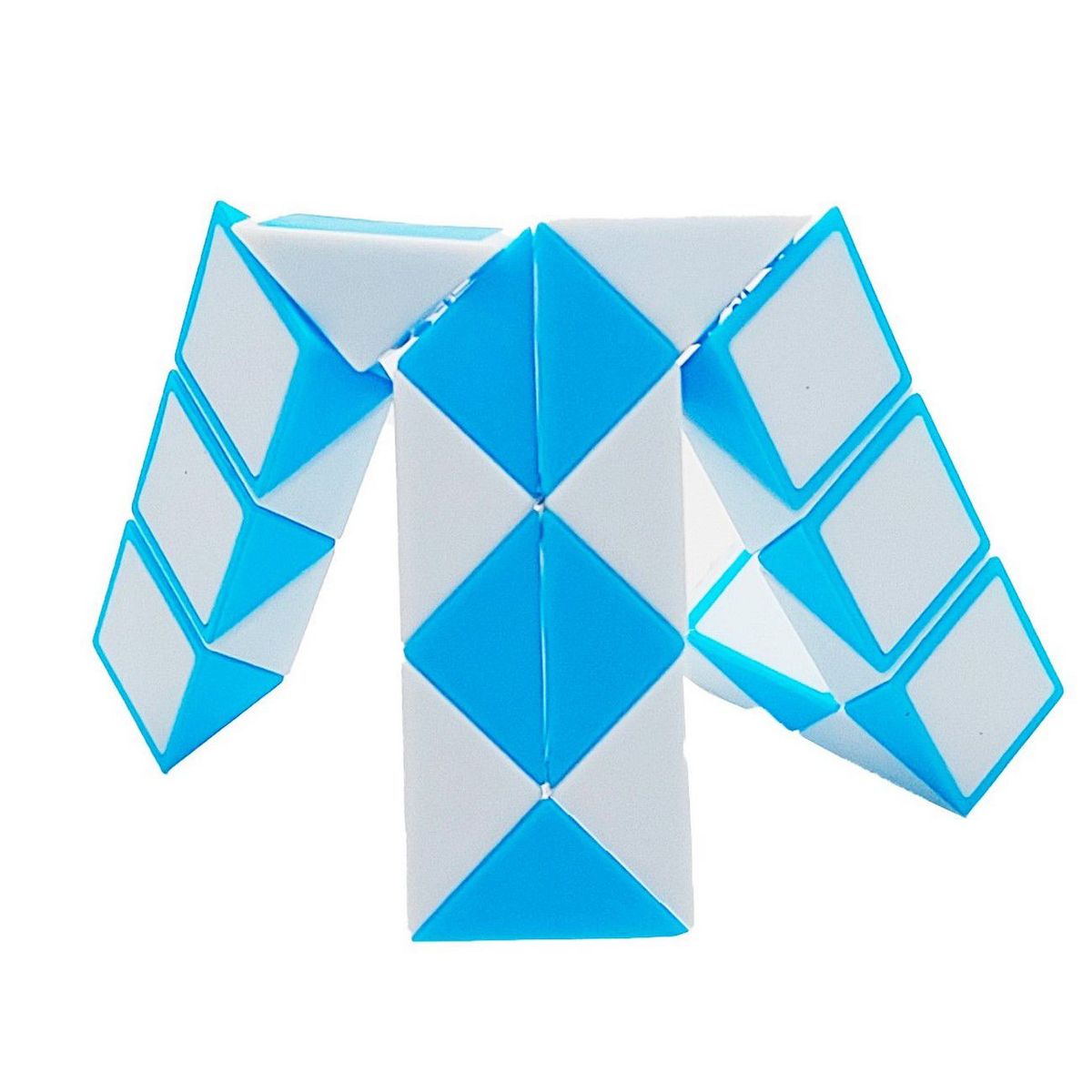 DAYOSHOP - Cubo Rubik Snake Culebra Unicolor Juego Destreza Habilidad