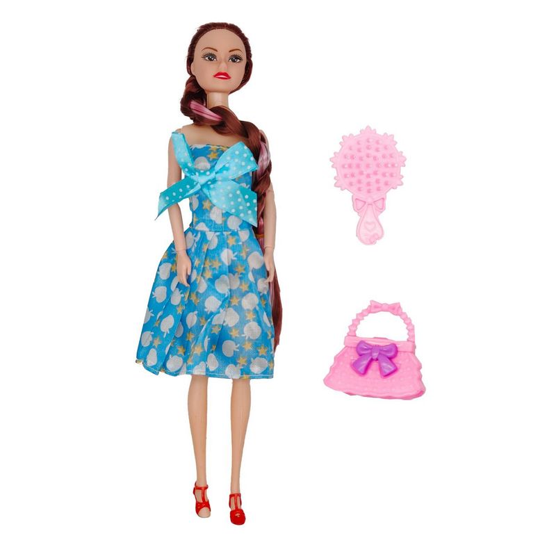 GENERICO - Muñeca Princesa Vestido Estrella Juguete Niñas Accesorios