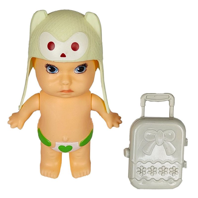 GENERICO - Muñeco Bebe Niñas Mi Baby Gorro Pijama Infantil Juguete