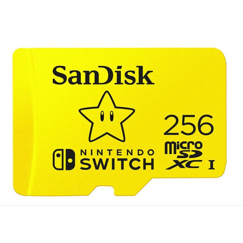 SANDISK - Tarjeta SanDisk microSDXC UHS-I para Nintendo Switch 256 GB.