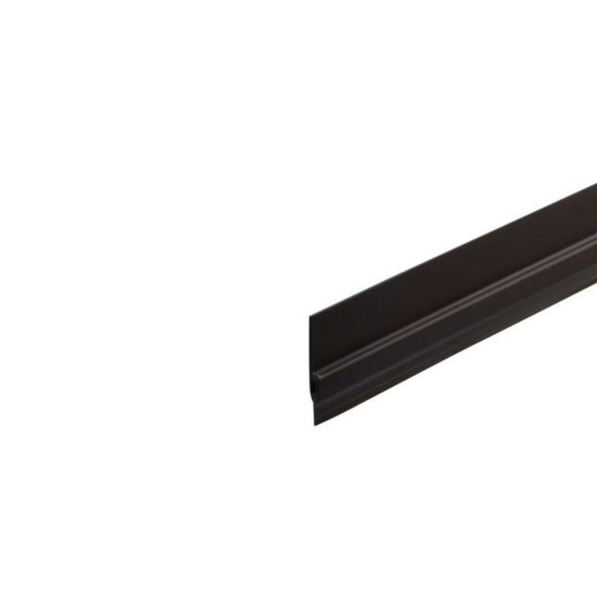 GENERICO - Burlete Protector Bajo Puerta Aislante Pvc 1m Negro
