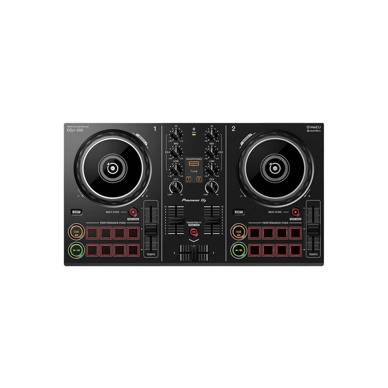 PIONEER - Controlador DJ PIONEER DJ DDJ-200 - NEGRO