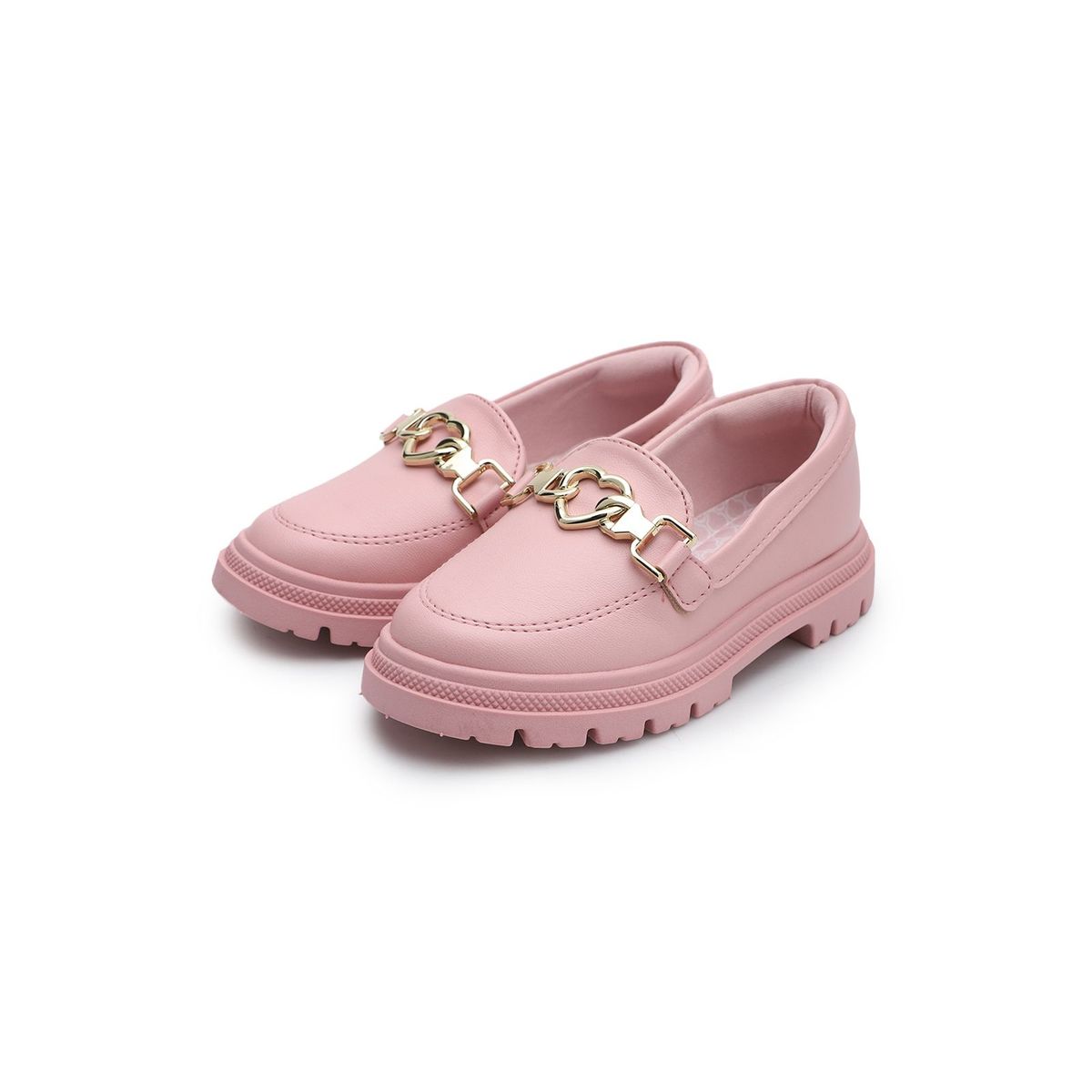 MOLEKINHA - Mocasín Palo Rosa-Dorado Molekinha