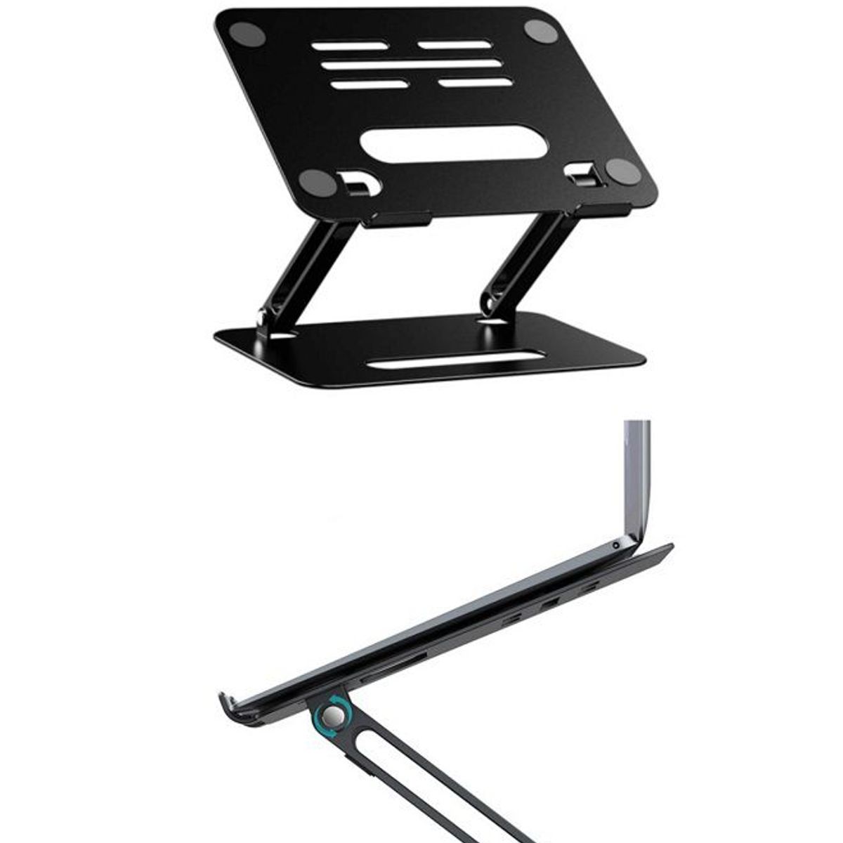 GENERICO - Soporte Ergonomico Para Pc Portatil Tablet Doble Nivel Hierr