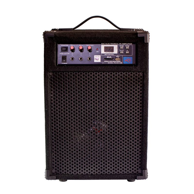 AVC - Amplificador de Voz y Guitarra AVC con Puerto USB 45 Watts.
