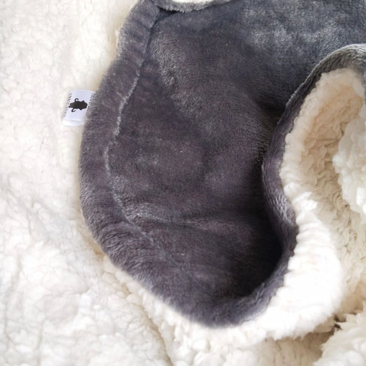 GENERICO - Cobija Termica Ovejera Abrigados Cama Doble Gris