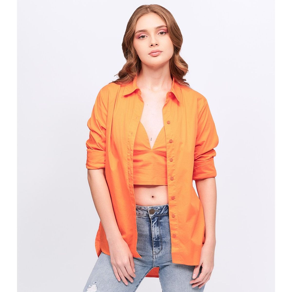 UNSER - Blusa Para Mujer Corta De Tiras Unser