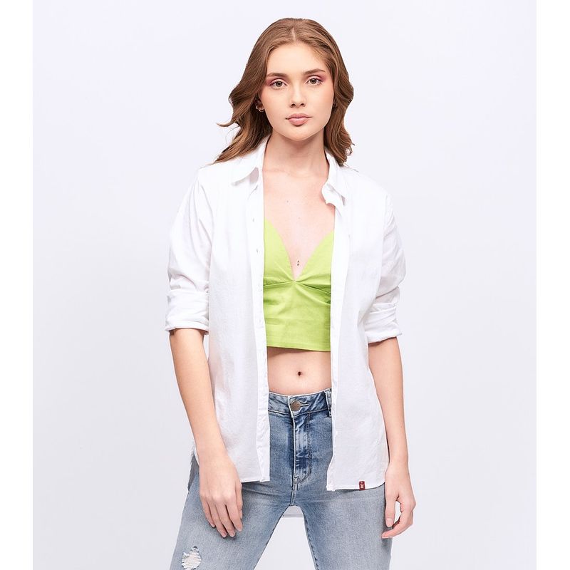 UNSER - Blusa Para Mujer Corta De Tiras Unser