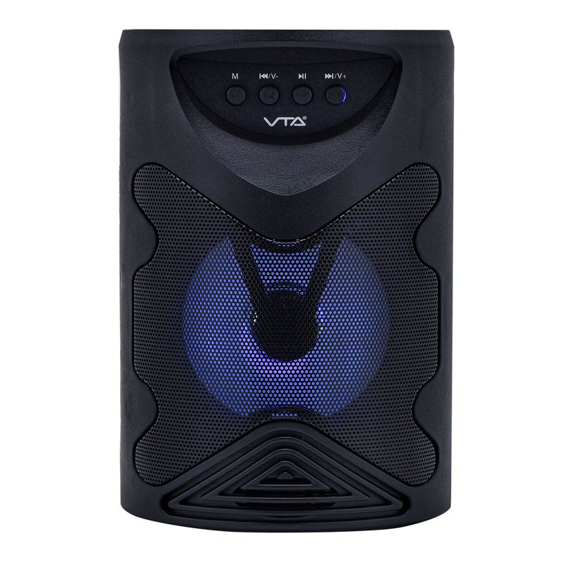 VTA - Parlante cilindrico de 6w recargable bluetooth con puerto usb y micro sd.