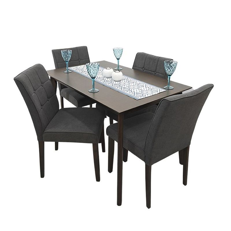 INVAL - COMEDOR ENNA GRIS 3PCS