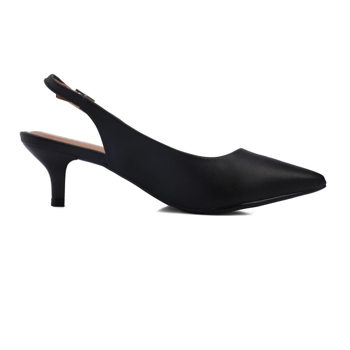 VIZZANO - Tacón Medio Negro Vizzano