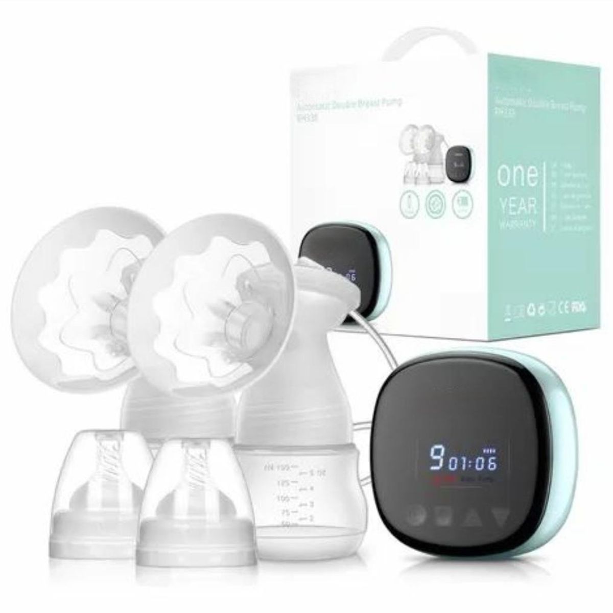 BABIES AND KIDS - Extractor Eléctrico Leche Materna Doble Batería Recargable