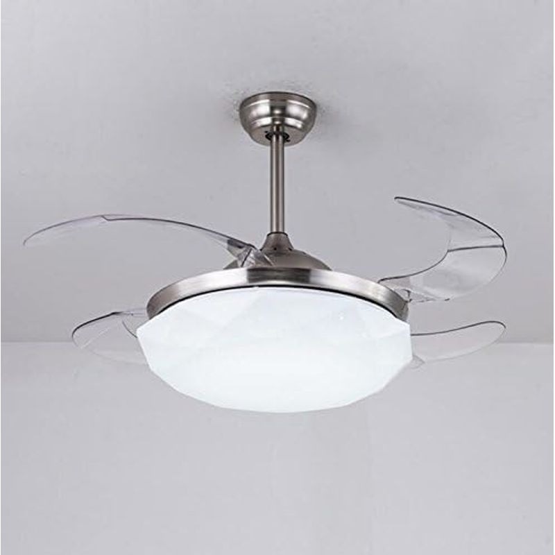 SANKEY - Ventilador de Techo Aspas Retráctiles Control Remoto y Lámpara 42 pulg