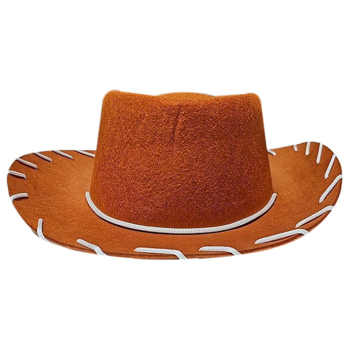 GENERICO - Sombrero Vaquero Niño Gamuza Talla Unica Toy Story Disfraz