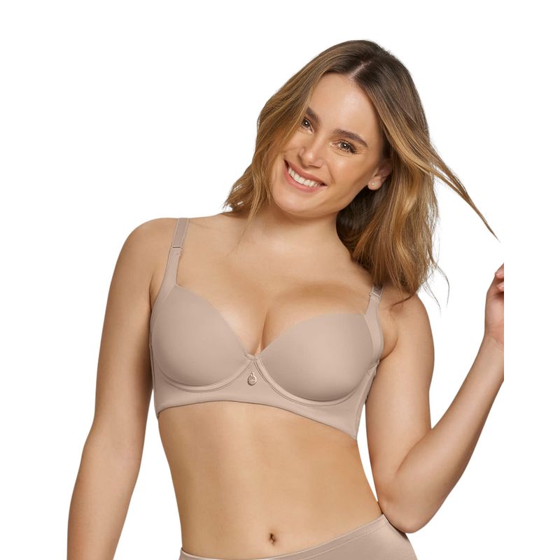 LEONISA - Leonisa Brasier realce suave y cubrimiento en sisa y espalda Cover Bra