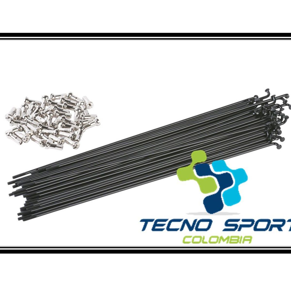 GW - Radio Rueda Bicicleta Rin 26 Negro 263mm Doble Pared X36unds