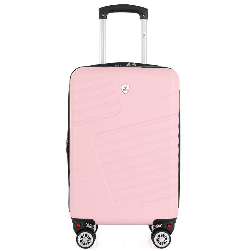 BIN COLOMBIA - Maleta De Viaje Expandible para Cabina de Mano 10kg Tamano S Bin M006 Rosado