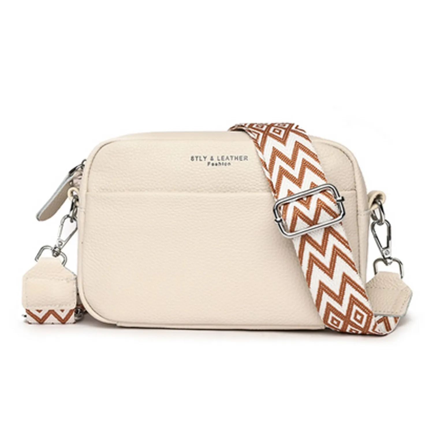 Bandolera Bolsos De Cuero Mujer Bolso Bandolera Cuero - Main Image