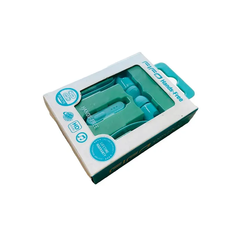 GENERICO - Auriculares manos libres Fifo Celeste