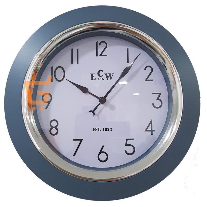 GENERICO - Reloj de pared con agujas de fácil sistema diseño único