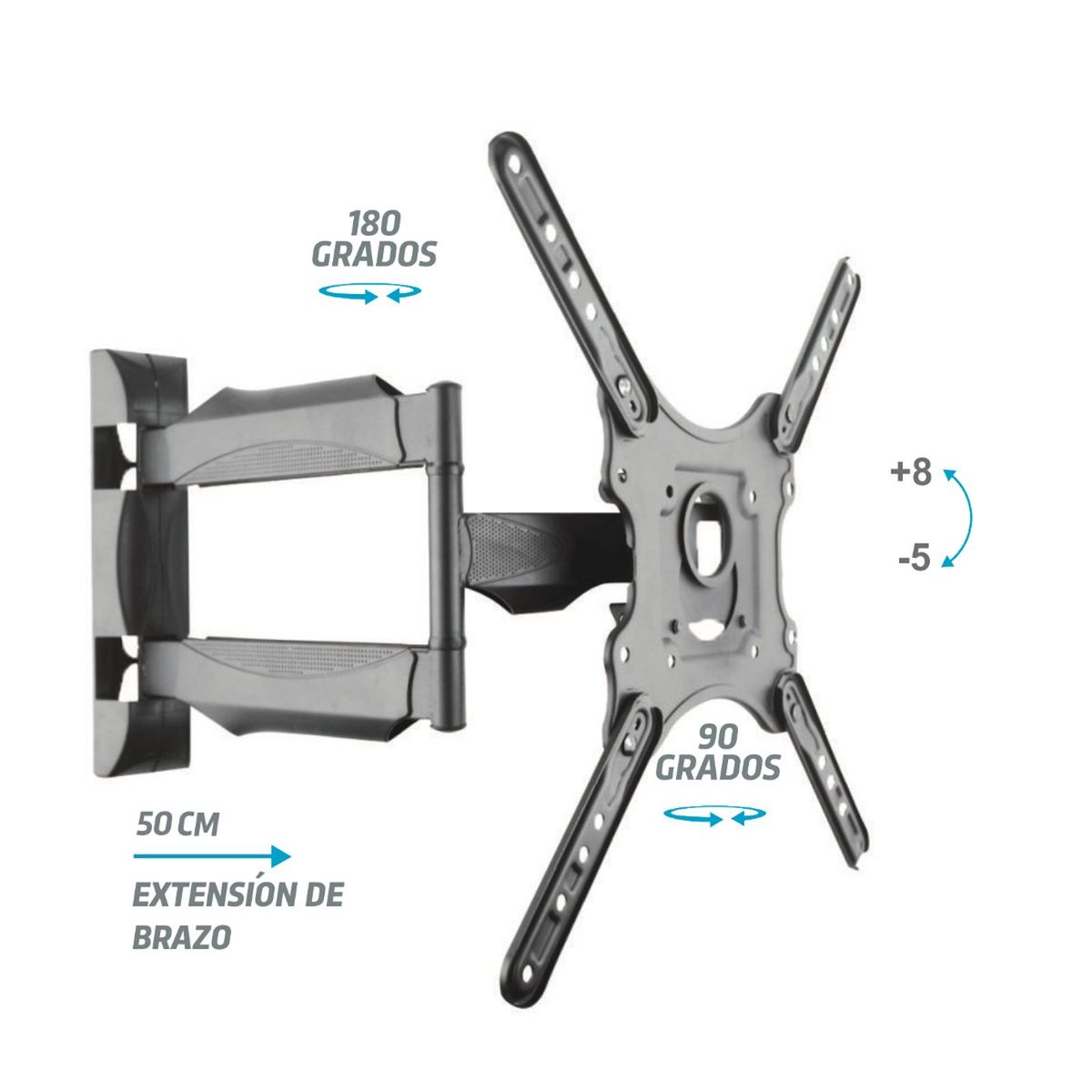 TECHNOSOPORTES - Soporte de BRAZO  para TV de 37" a 65"