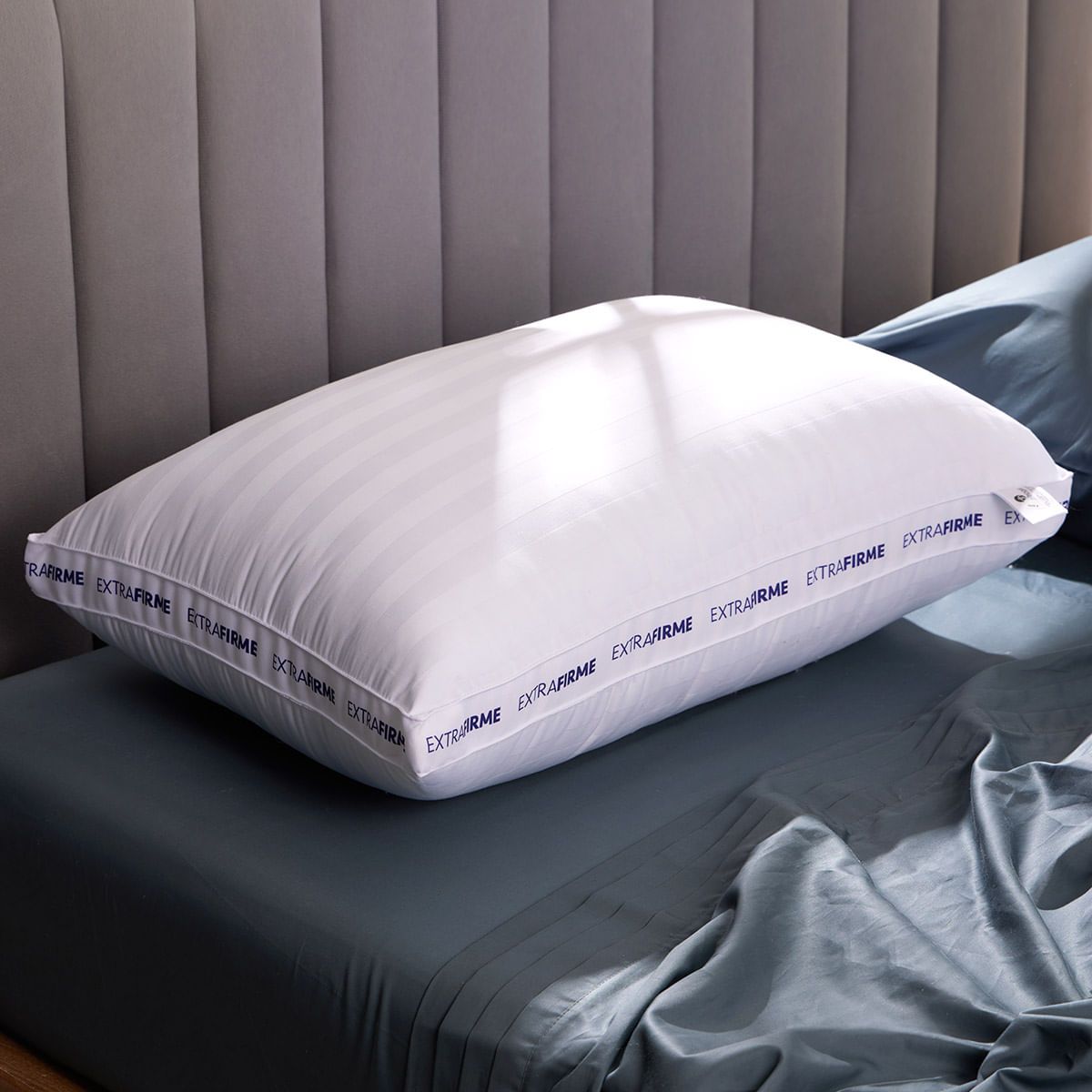 DISTRIHOGAR - Almohada (+) Plus Extrafirme Algodón Poliéster 48 x 70 cm