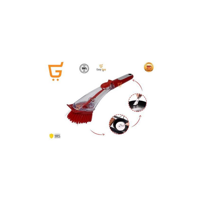 GENERICO - Cepillo lavaplatos betty crocker dispensador de jabón cocina platos