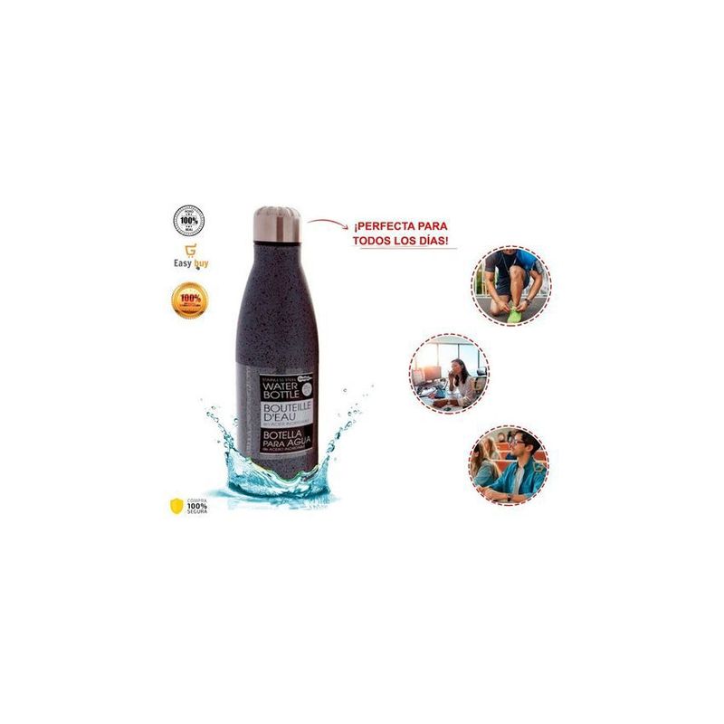 SPORT FITNESS - Termo acero inoxidable glacia 750ml multicolor