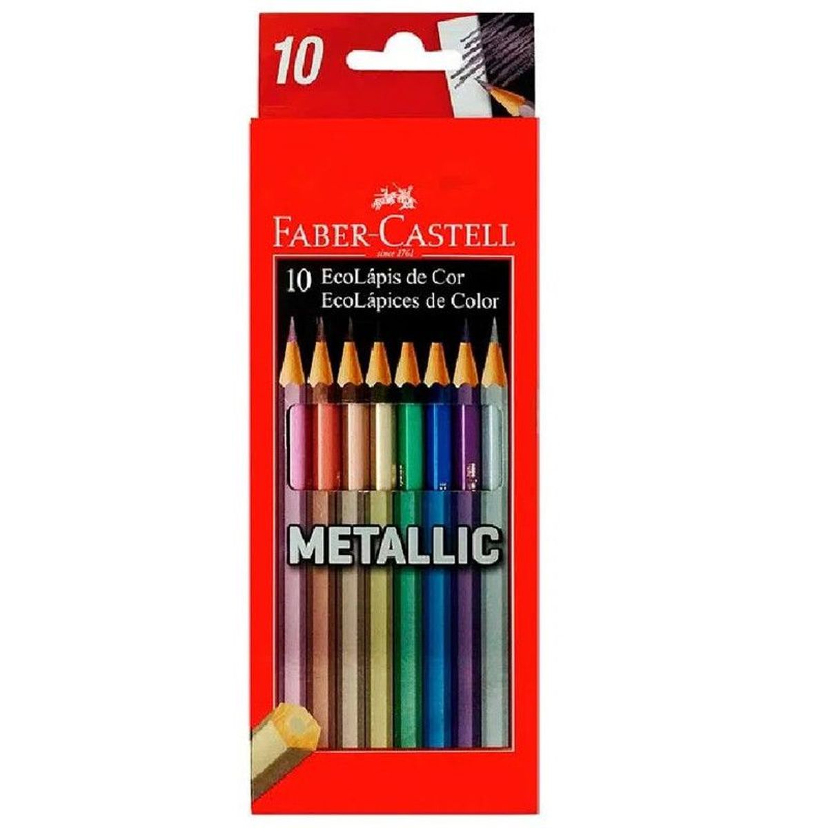 FABER-CASTELL - Color Faber Castell Metallic X10 Unidades