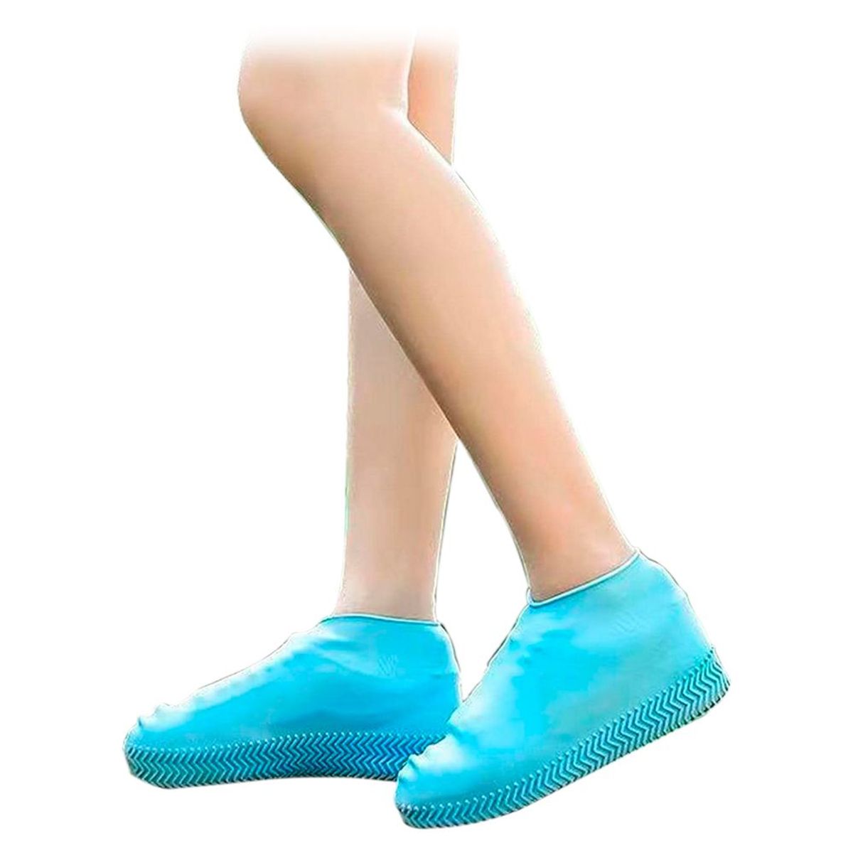 VITTORIA - Zapatones Funda Silicona 100 Impermeable Zapato Lluvia Moto
