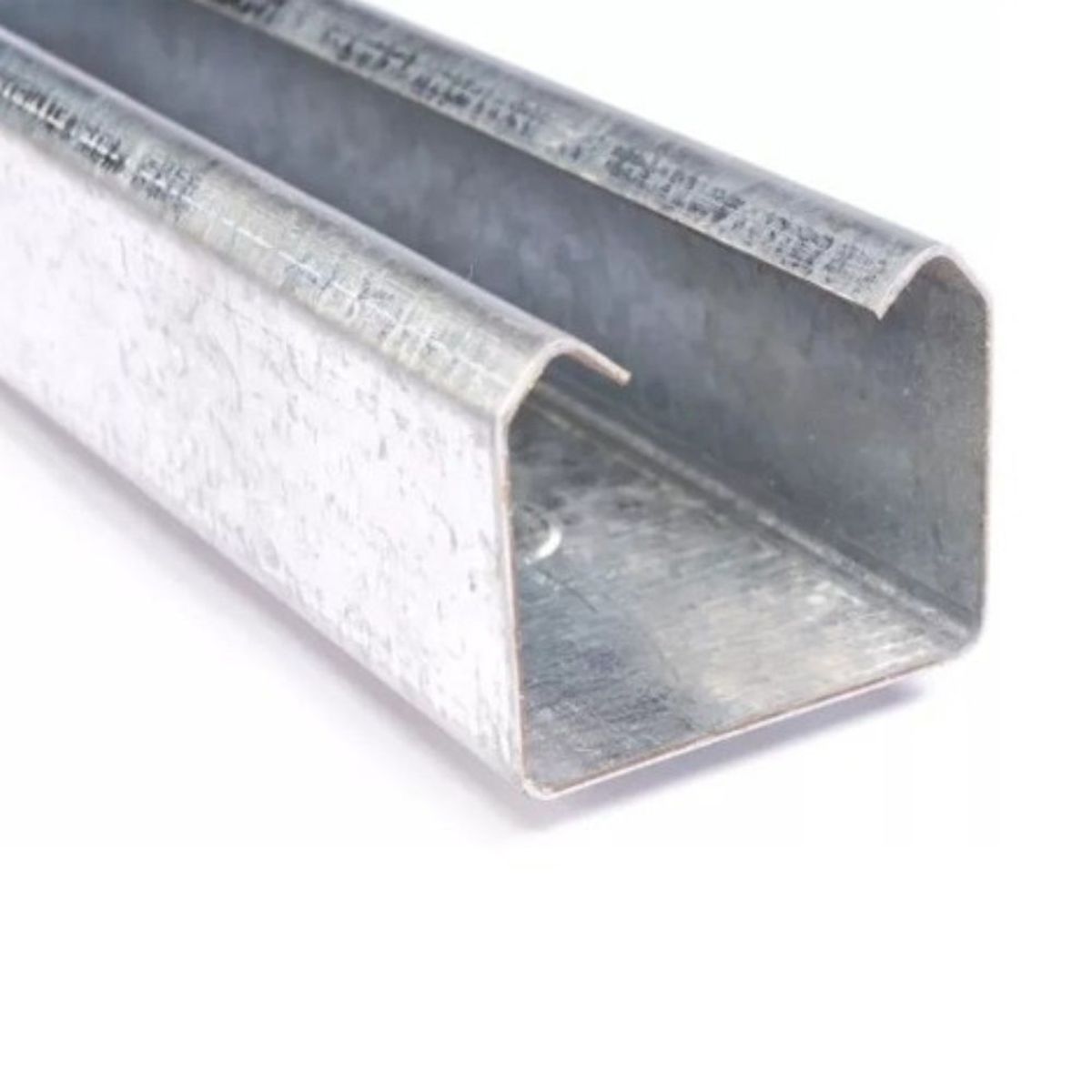 GENERICO - Riel Puerta Closet Corrediza U 2mts Galvanizado