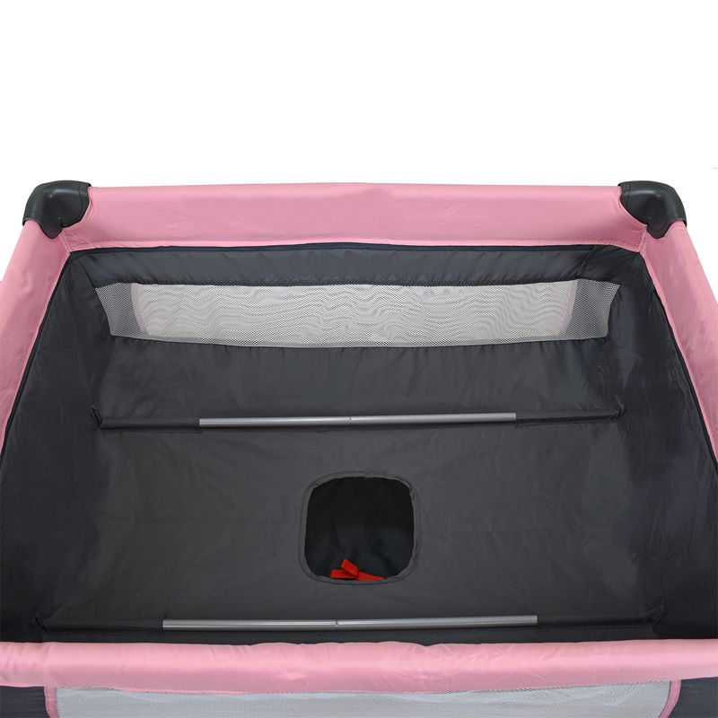 PREMIUM BABY - Cuna Corral Bebé Napoles Premium Baby Rosa