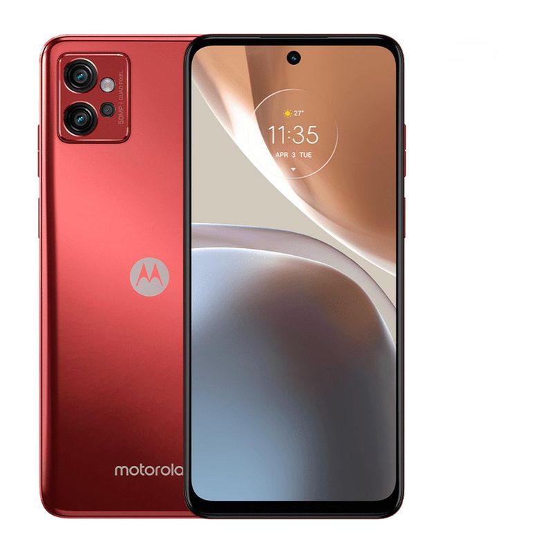 MOTOROLA - Celular Motorola G32 ROM 128GB RAM 4GB Rojo Satinado