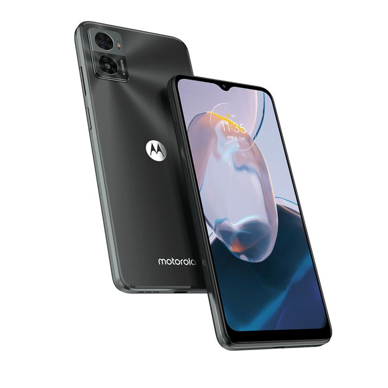 MOTOROLA - Celular Motorola e22 RAM 4 GB 128 GB ROM  Gris