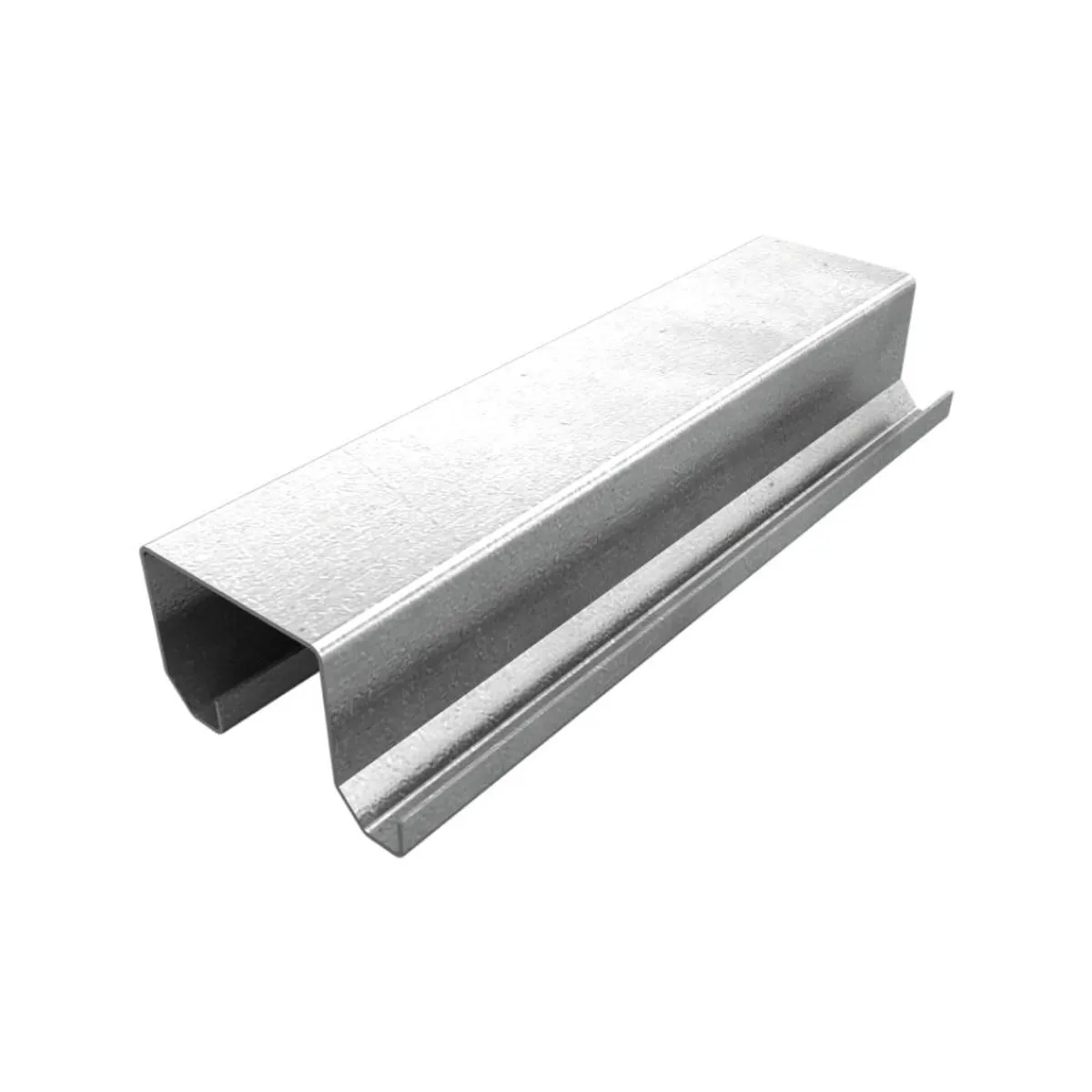 GENERICO - Riel R - Doble Puerta Closet Corrediza 2mts Galvanizado