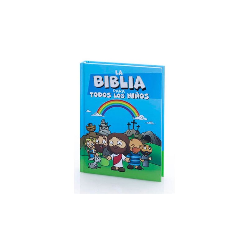 GENERICO - Libro de Historias Bíblicas Para Todos Los Niños  Azul Libro
