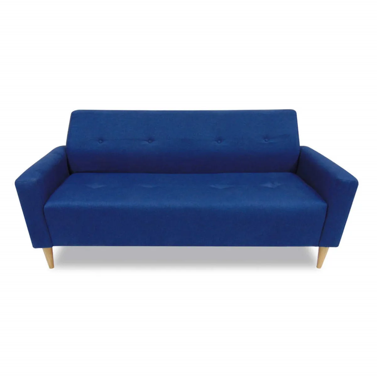 SOFA MARKET - Sofa Vole 3 Puestos Tela Azul