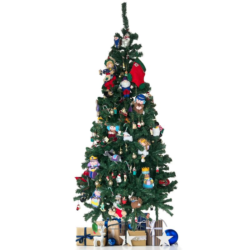 HOMESALE - Arbol de navidad Home Sale 2.10 cm Robusto 1250 Ramas Verde_.