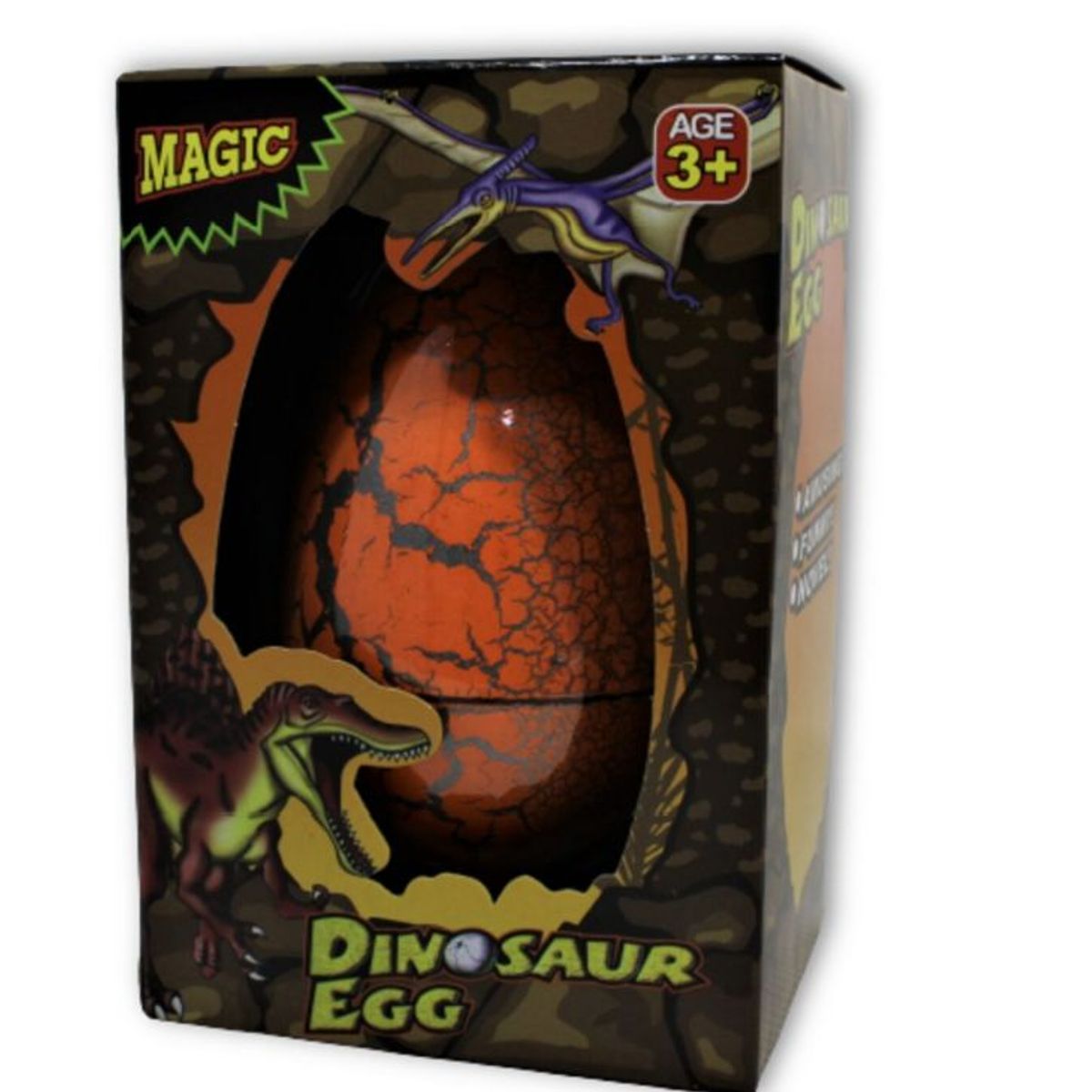 SWISSHOME DR HOFFMAN - HUEVO CRECE DINOSAURIO JUGUETE