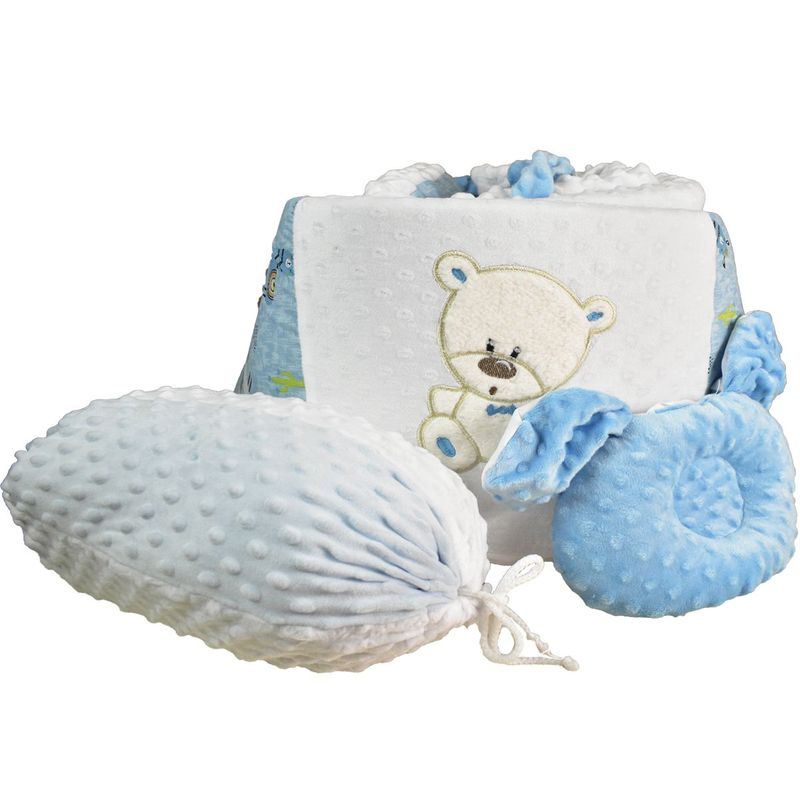 MUNDO BEBE - Lencería Acolchonada Para Corral De Bebe niño bebé