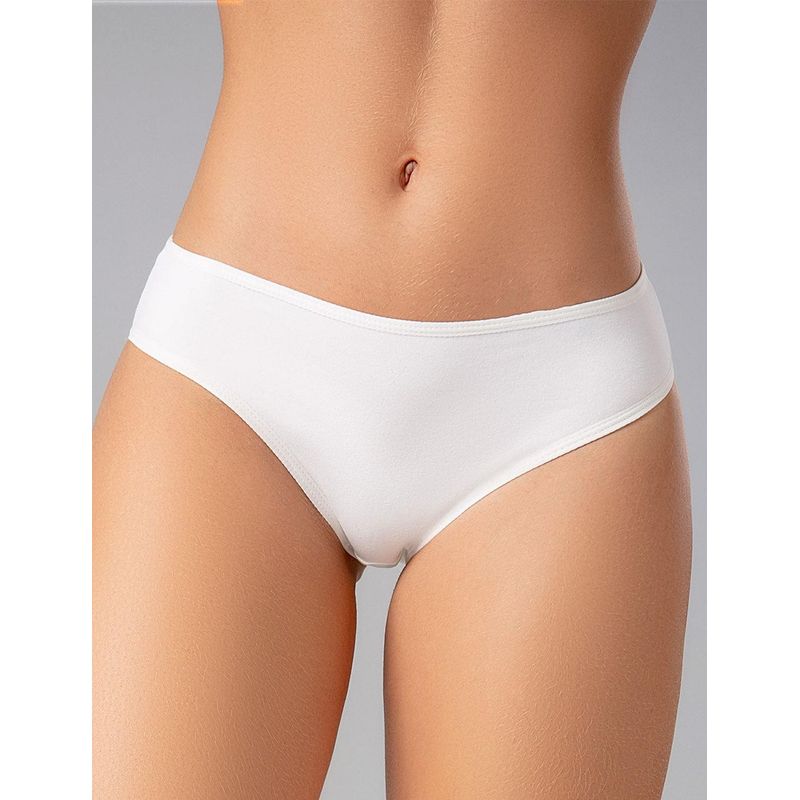 DIANE & GEORDI - Panty hipster de algodón peinado de lujo (6011) - Piel