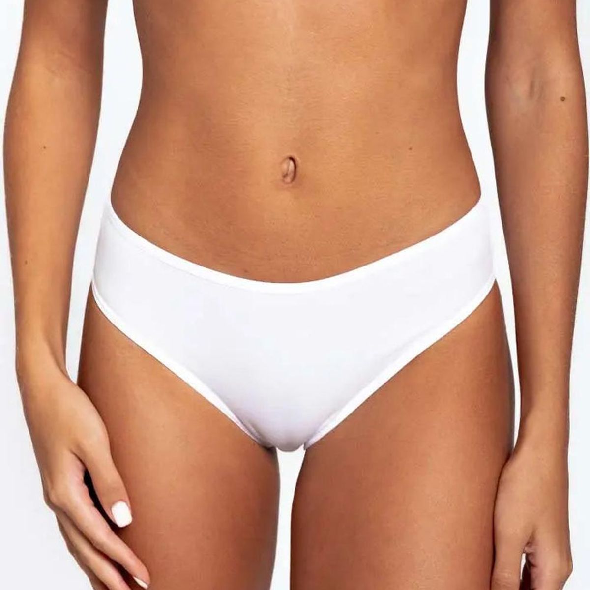 DIANE & GEORDI - Panty tanga (6011) - Blanco