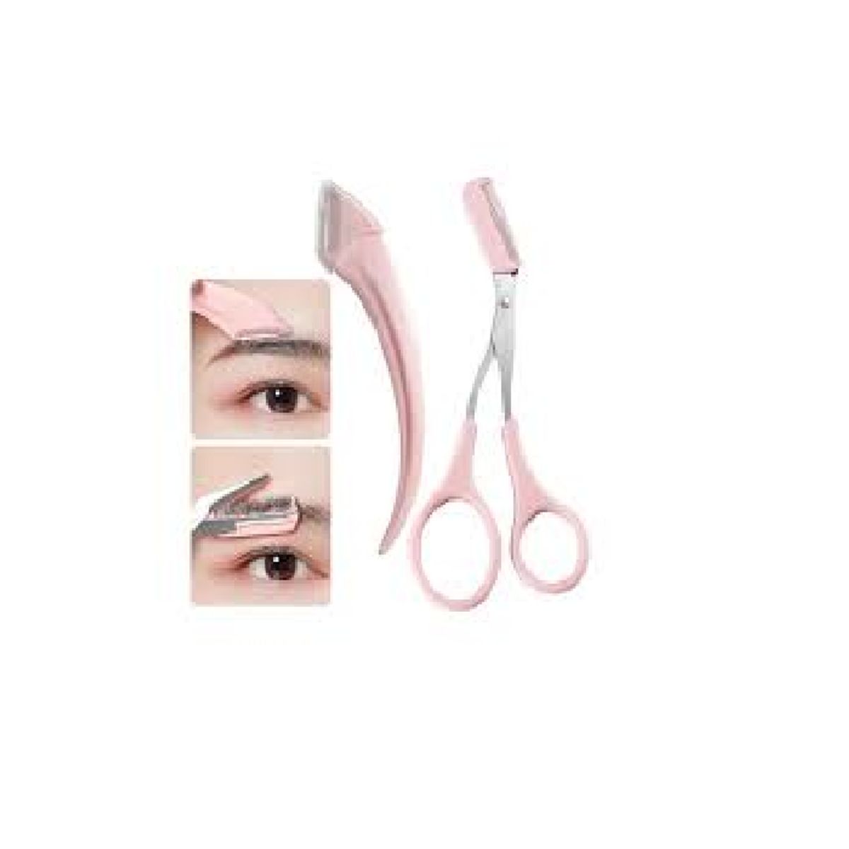 GENERICO - Kit Para Arrelo De Cejas Tijeras Y Perfilador