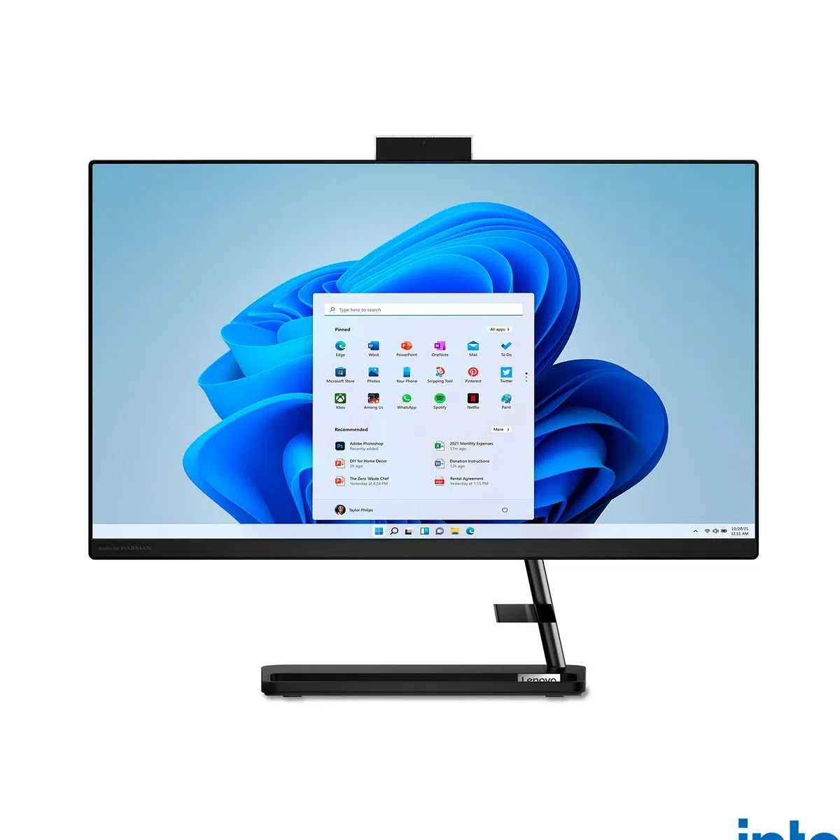 LENOVO - TODO EN UNO LENOVO INTEL CORE I7-1260P SSD 512GB RAM 32GB LED 24 FHD.