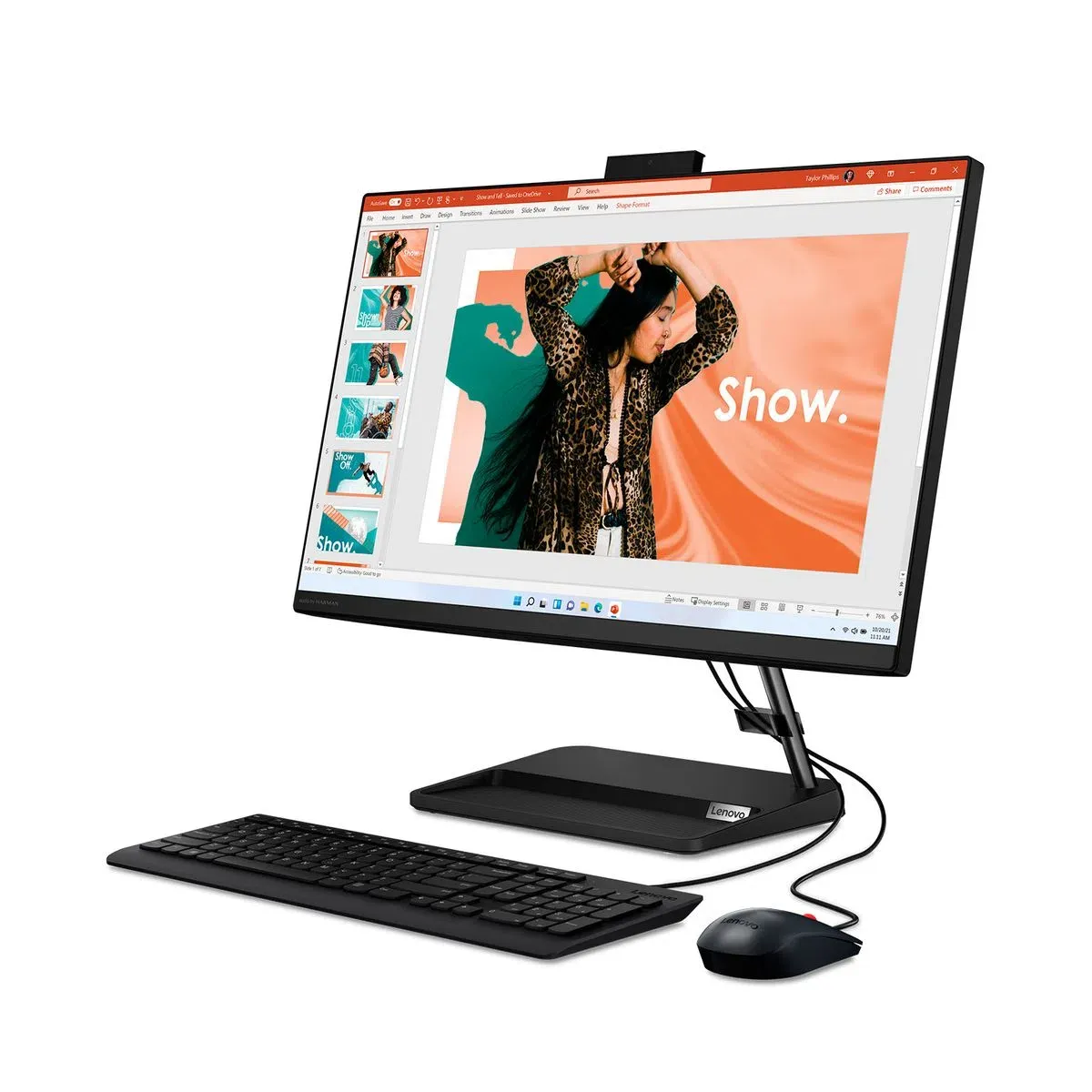 LENOVO - TODO EN UNO LENOVO INTEL CORE I7-1260P SSD 1TB RAM 32GB LED 24 FHD