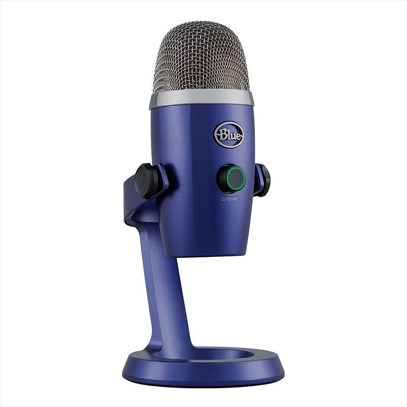 BLUE - Micrófono Streaming USB de Condensador Blue Yeti Nano PCMac - Azul