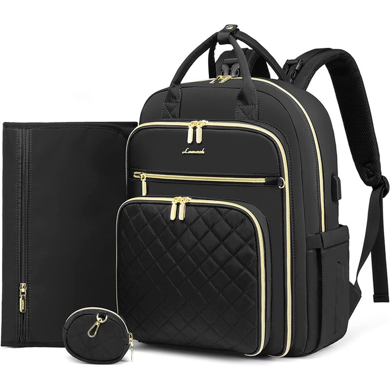 GENERICO - Pañalera morral Alta Calidad con Cambiador Inpermeable